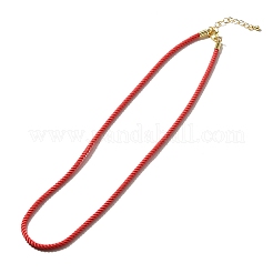 Fabrication de colliers en cordon de nylon Milan&nbsp;MAK-M028-01G-22