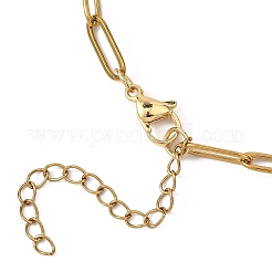 Pulseras con dijes de acero inoxidable 304&nbsp;BJEW-JB12820