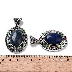 Natürliche Lapislazuli Anhänger&nbsp;FIND-A041-01AS-02
