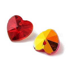Charms in vetro galvanizzato&nbsp;GGLA-Z002-02J