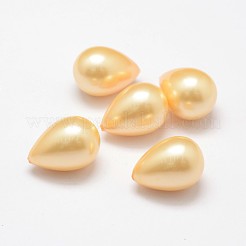 Perle di conchiglia placcate arcobaleno&nbsp;BSHE-L032-M