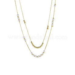 Catene a maglie Boston in acciaio inossidabile 304&nbsp;BJEW-K257-04G