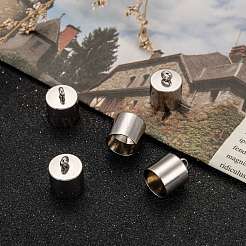 Anlaufgeschützte Kordelenden aus Edelstahl 304&nbsp;STAS-K004-10mm-01