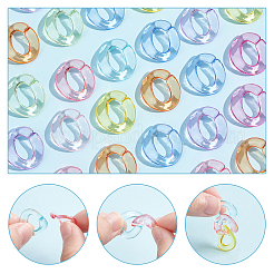 240 pièces 8 couleurs anneaux de liaison acryliques transparents&nbsp;MACR-PH0001-46