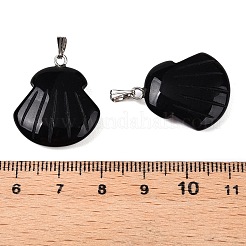 Natürlichen Obsidian Anhänger&nbsp;G-T138-208A