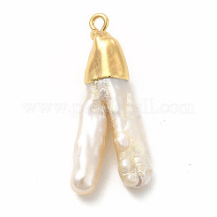 Barocke natürliche Keshi-Perlenanhänger&nbsp;PEAR-P004-30KCG