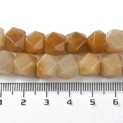Natürliche Topas-Jade-Sternschliff-Runde Perlenstränge&nbsp;G-M418-C15-01