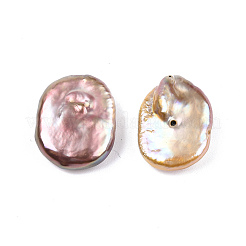 Perles de perles de keshi naturelles baroques&nbsp;PEAR-N020-K03
