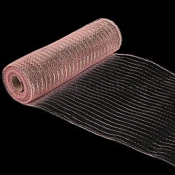 Rouleaux de ruban en maille poly pp de Noël pour projets de Noël bricolage couronnes décorations de fête emballage artisanat&nbsp;AJEW-WH20006-134B