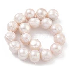 Brins de perles de culture d'eau douce naturelles&nbsp;PEAR-C003-21E
