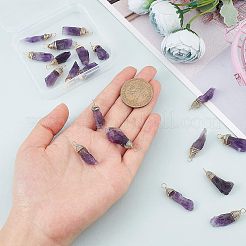 Natürlichen Amethyst Edelsteinanhänger&nbsp;FIND-FG0001-62