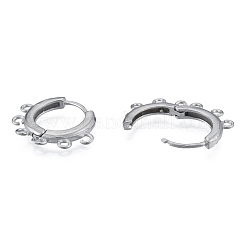Accesorios para pendientes de aro de acero inoxidable 304 resistentes al deslustre&nbsp;STAS-N092-188