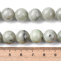 Natürliche chinesische Jade Perlen Stränge&nbsp;G-H343-D08-12mm