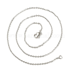 10 Stück 304 Edelstahl-Kettenhalsketten-Set für Männer und Frauen&nbsp;NJEW-YW0001-06