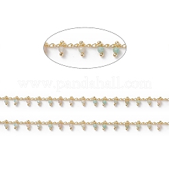 Natürliche Amazonite handgefertigte Perlen Ketten&nbsp;CHC-P003-11H