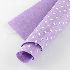 Polka dot muster gedruckt vlies stickerei nadelfilz für diy handwerk&nbsp;DIY-R059-M
