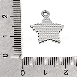 Pendenti in strass di cristallo in lega di placcatura uv&nbsp;RB-CBAD37D-23P
