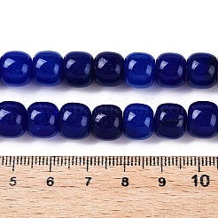 Teñidos naturales blancas abalorios de jade hebras&nbsp;G-T138-S04