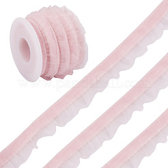 5 Yards elastisches Organzaband aus Samt&nbsp;SRIB-TA0001-28E