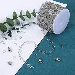 Catene a maglie a cuore in acciaio inossidabile 304 da 10 m&nbsp;STAS-SZ0003-37