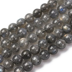 Chapelets de perles en labradorite naturelle &nbsp;G-H326-01-8mm