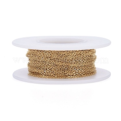 Catene portacavi in acciaio inossidabile placcate ionica (ip) 304&nbsp;CHS-F007-01G-A