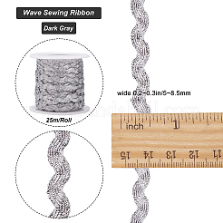 1 Strang Wellen-Biege-Fransenbesatz&nbsp;OCOR-GF0001-53B