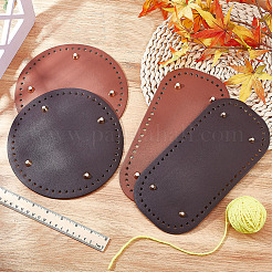 4Stk. 4 Style PU Leder Strick Häkeltaschen Nagelboden Shaper Pad&nbsp;DIY-PH0009-50