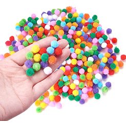 10mm multicolor sortiert pom poms bälle über 2000 stücke für diy puppe handwerk party dekoration&nbsp;AJEW-PH0001-10mm-M