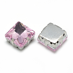Cuce sul rhinestone&nbsp;RGLA-T037-8x8mm-03