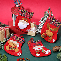 12 ciondolo decorativo per borsa regalo natalizia in stoffa&nbsp;FIND-SP0020-60C