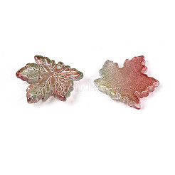 Anhänger aus transparentem Glas mit Backfarbe&nbsp;DGLA-N014-11B-01