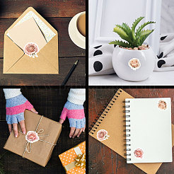 Autocollants décoratifs en papier autocollant&nbsp;DIY-WH0562-080
