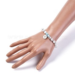 Charm-Armbänder aus chirurgischem Edelstahl 316 mit Zirkonia&nbsp;BJEW-JB04516