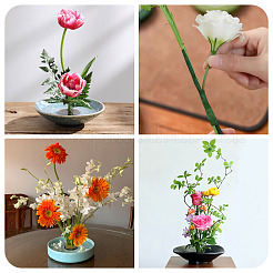 1 Stück Messing & Kunststoff Blumennadel Frösche&nbsp;DIY-MB0001-04