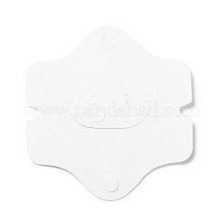 Schede di esposizione dell'orecchino dei gioielli di carta&nbsp;DIY-B061-03A
