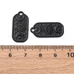 Placcatura ionica (ip) ciondoli in acciaio inossidabile 304&nbsp;STAS-E182-10B