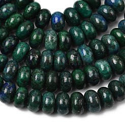 Natürliche Chrysokolla und Lapislazuli Perlen&nbsp;G-A280-A33-02