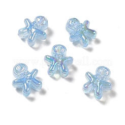 Placage uv perles acryliques irisées arc-en-ciel&nbsp;X-PACR-M002-11