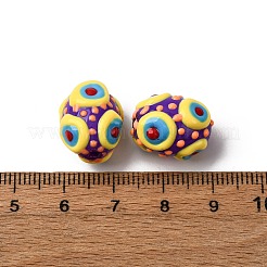Cuentas de esmalte de vidrio&nbsp;GLAA-C038-01E