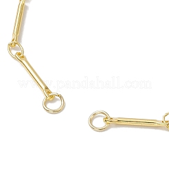 Herstellung von Messing-Gliederkettenarmbändern&nbsp;AJEW-JB01219-01
