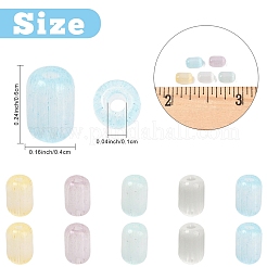 25 g 5 Farben GlasZylinderförmig Saatperlen&nbsp;SEED-YW0003-17