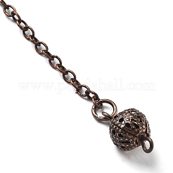 Pendolo da rabdomanzia in ottone pendenti a cono a punta grande&nbsp;KK-H491-02R