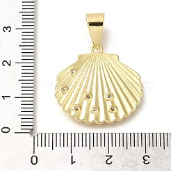 Placcatura a cremagliera in ottone con pendenti in zirconi cubici&nbsp;X-KK-Z086-50G