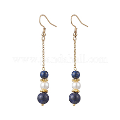 Shell perla orecchini pendenti&nbsp;EJEW-JE06497-03