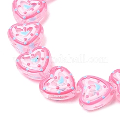 Perle di vetro smaltato&nbsp;GLAA-Z021-01E