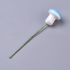 Künstliche pflanzenschaumfarbene pilze&nbsp;AJEW-WH0109-85B