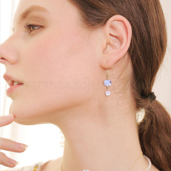 10 Stück 5 Farben Glasverbinder Charms&nbsp;GLAA-HY0001-11