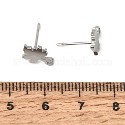 Accesorios para pendientes de acero inoxidable 304&nbsp;SA-CBAAD0D-12P