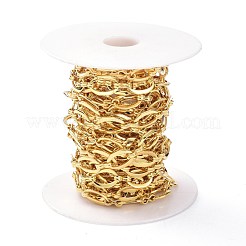 Catena figaro in ottone&nbsp;CHC-D028-16G